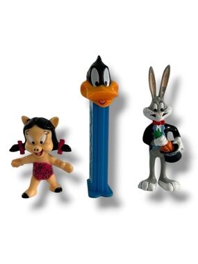 🦋 5/$25 - Vintage 90’s Looney Tunes Toys and Figures